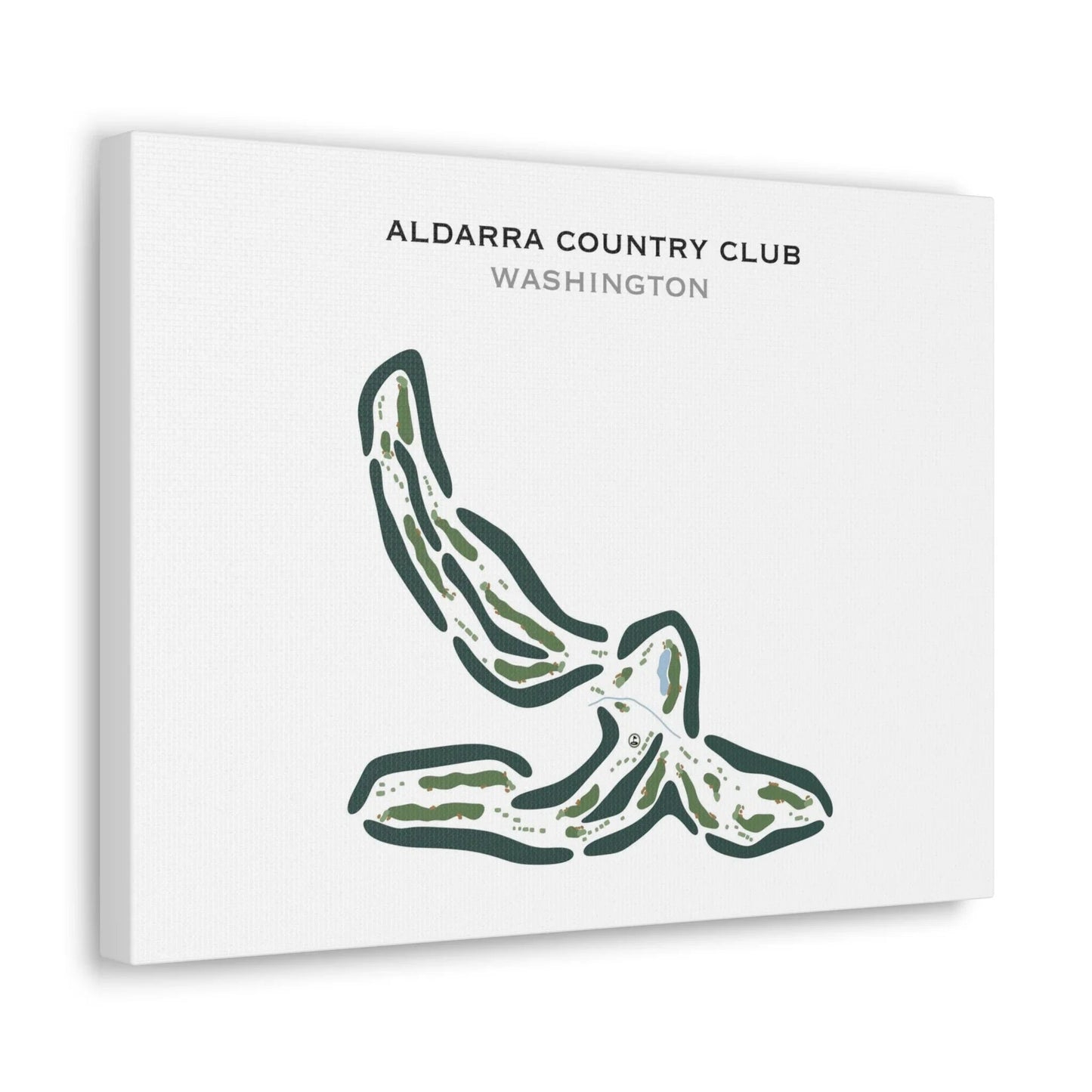 Aldarra Country Club, Washington - Printed Golf Courses