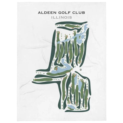 Aldeen Golf Club, Illinois - Printed Golf Courses