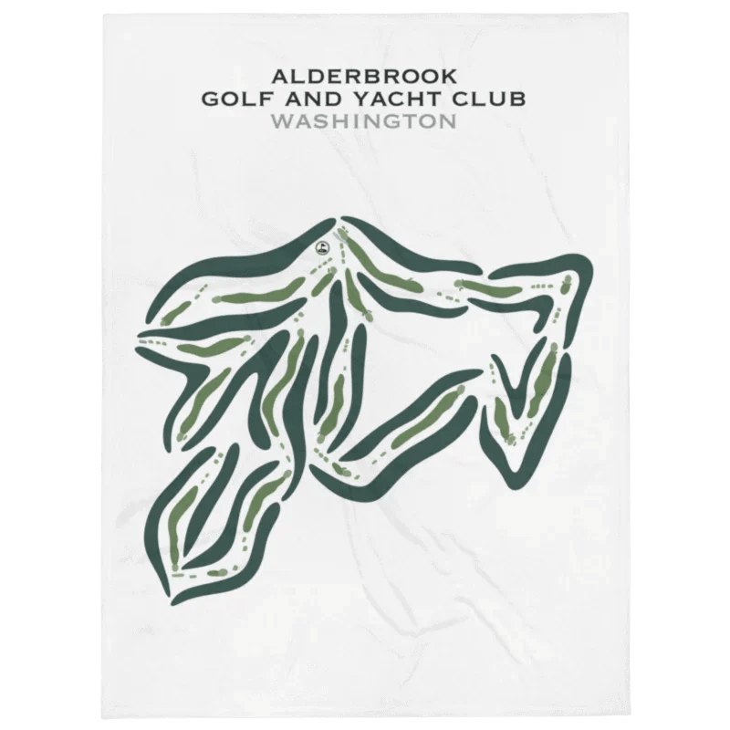 Alderbrook Golf and Yacht Club, Washington - Printed Golf Courses