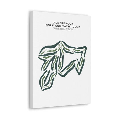 Alderbrook Golf and Yacht Club, Washington - Printed Golf Courses