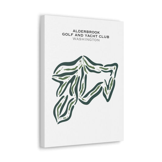 Alderbrook Golf and Yacht Club, Washington - Printed Golf Courses