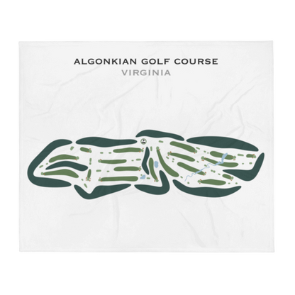 Algonkian Golf Course, Virginia - Printed Golf Courses