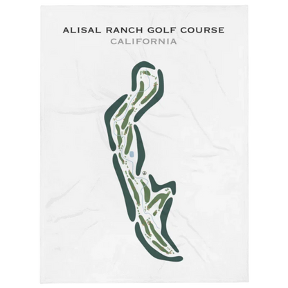 Alisal Ranch Golf Course, California - Printed Golf Courses