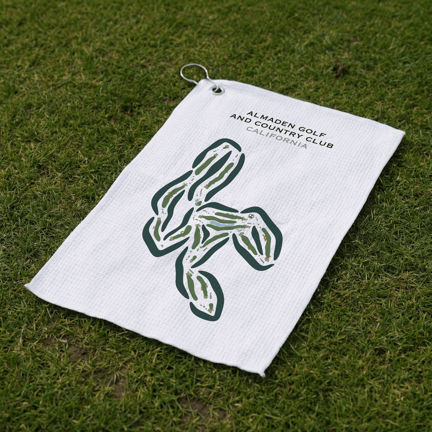 Almaden Golf & Country Club, California - Printed Golf Course