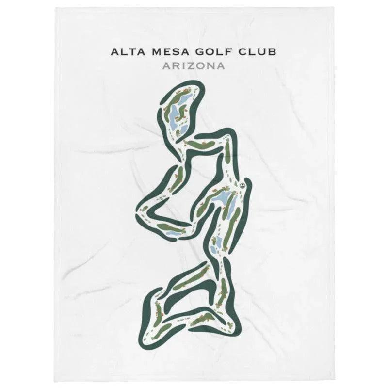 Alta Mesa, Mesa Arizona - Printed Golf Courses