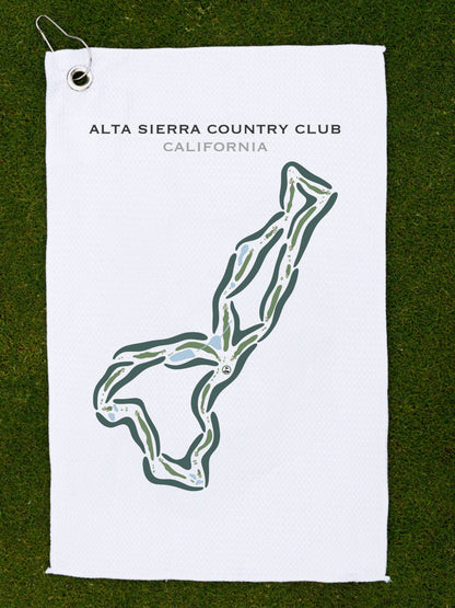 Alta Sierra Country Club, California - Printed Golf Courses