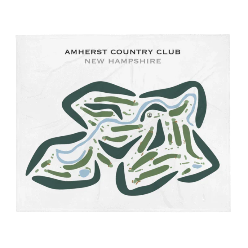 Amherst Country Club, New Hampshire - Printed Golf Courses