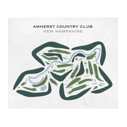 Amherst Country Club, New Hampshire - Printed Golf Courses