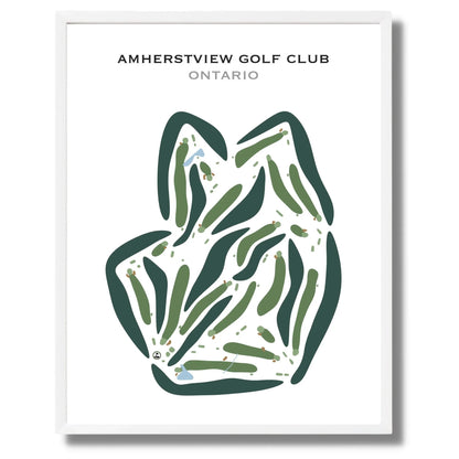 Amherstview Golf Club, Canada - Printed Golf Courses