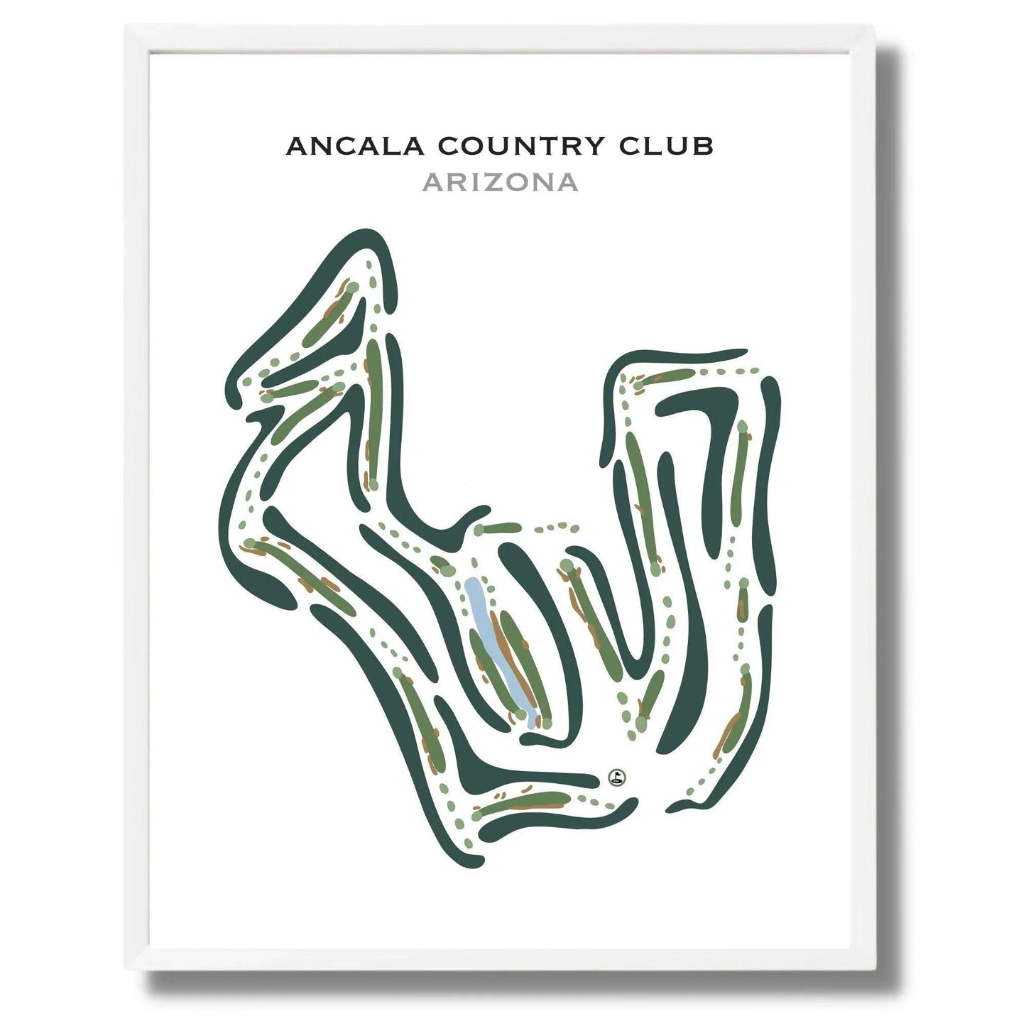Ancala Country Club, Arizona - Printed Golf Courses