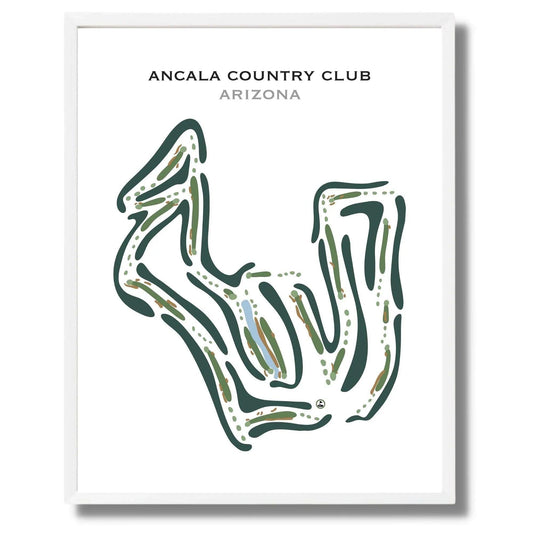 Ancala Country Club, Arizona - Printed Golf Courses
