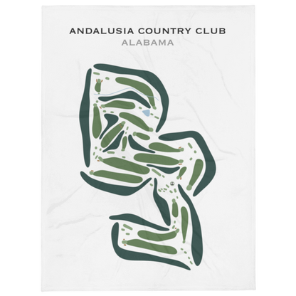 Andalusia Country Club, Alabama - Printed Golf Courses