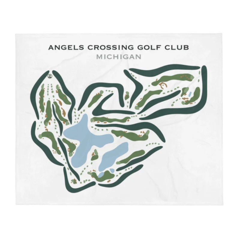Angels Crossing Golf Club, Michigan - Printed Golf Courses