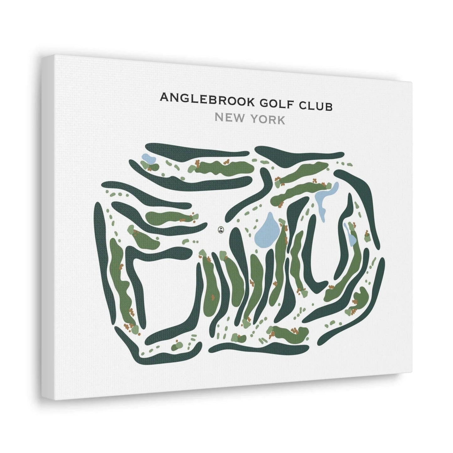 Anglebrook Golf Club, New York - Printed Golf Course