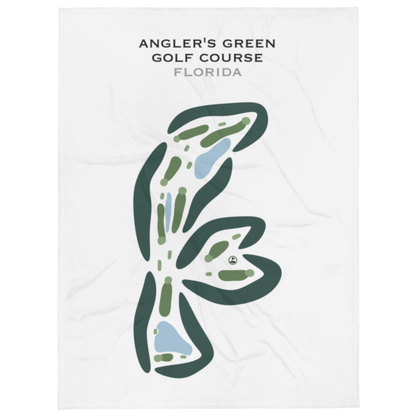 Angler's Green Golf Course, Florida - Printed Golf Courses