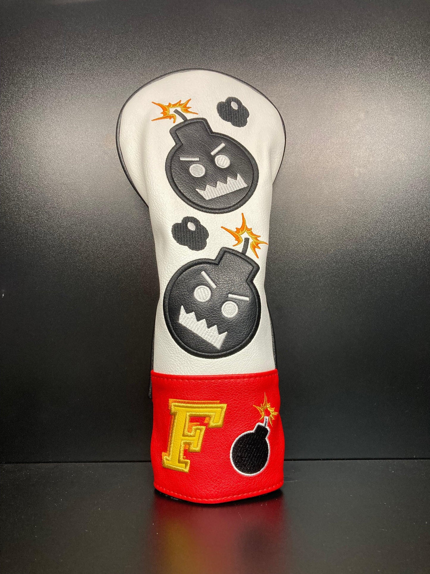 Angry Bombs Red Headcover