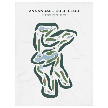 Annandale Golf Club, Mississippi - Printed Golf Courses