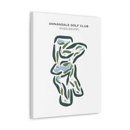 Annandale Golf Club, Mississippi - Printed Golf Courses