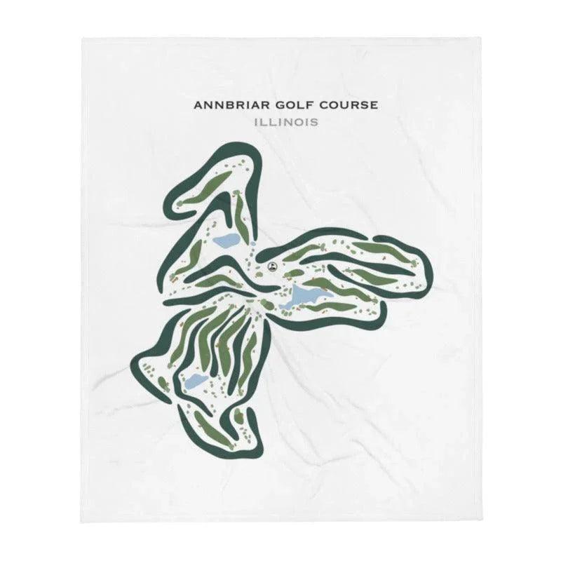 Annbriar Golf Course, Illinois - Printed Golf Courses