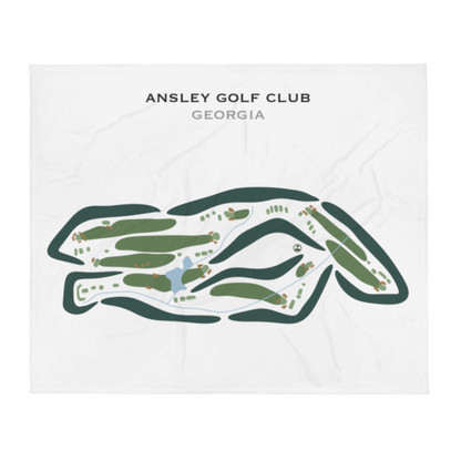 Ansley Golf Club, Georgia - Printed Golf Courses