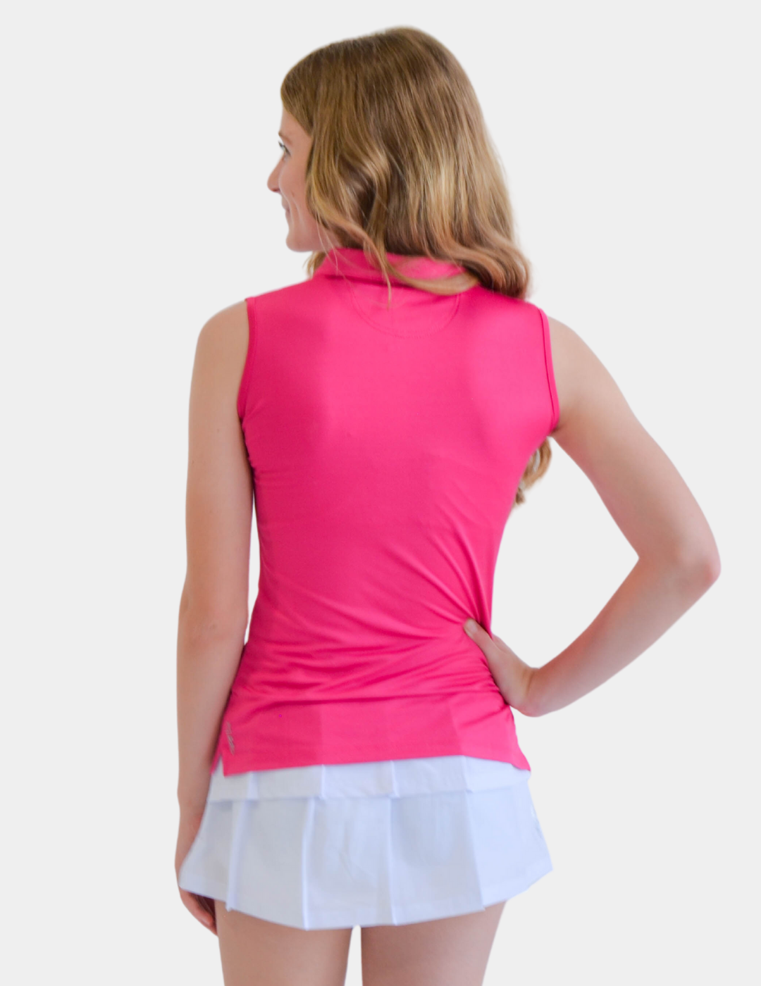 Ansley Youth Girls' Sleeveless Polo