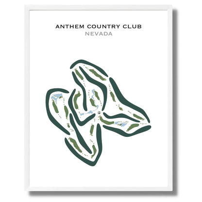 Anthem Country Club, Nevada - Printed Golf Courses