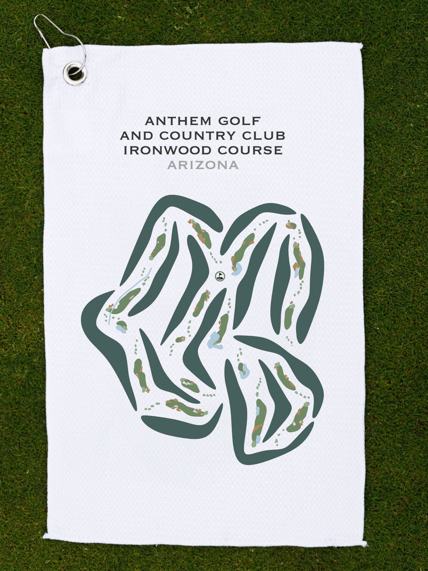 Anthem Golf and Country Club, Ironwood Course, Arizona - Printed Golf Courses