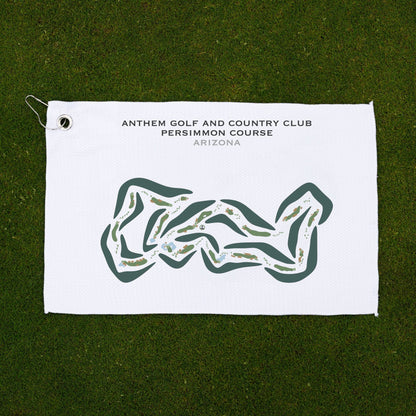 Anthem Golf and Country Club, Persimmon Course, Arizona - Printed Golf Courses