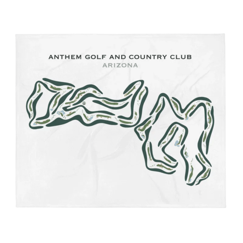 Anthem Golf & Country Club, Arizona - Printed Golf Courses