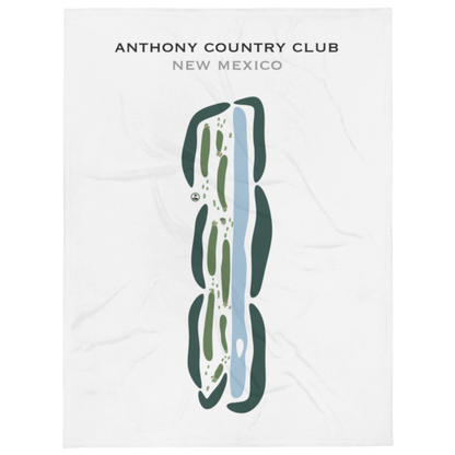 Anthony Country Club, New Mexico - Printed Golf Courses