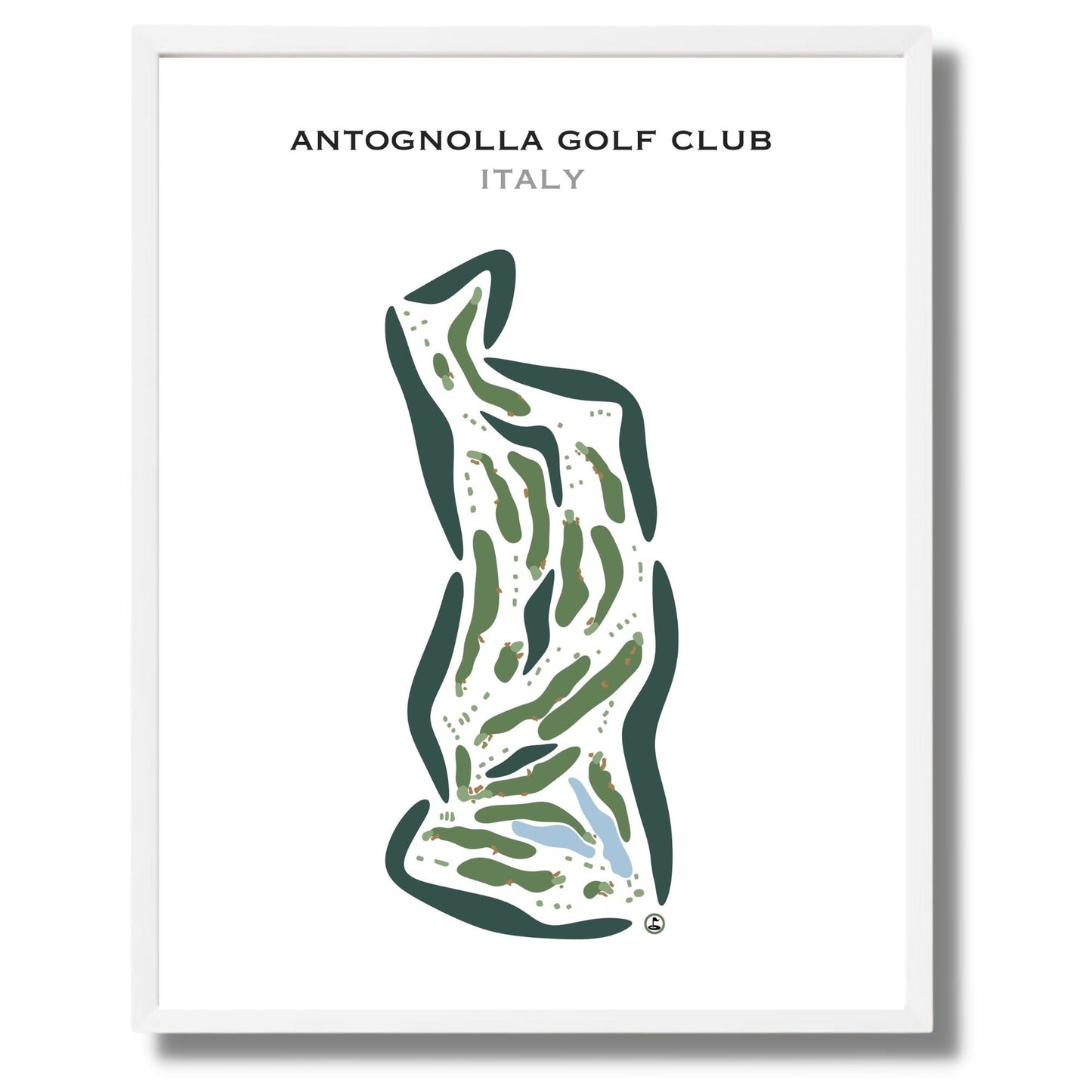 Antognolla Golf Club, Italy - Printed Golf Courses