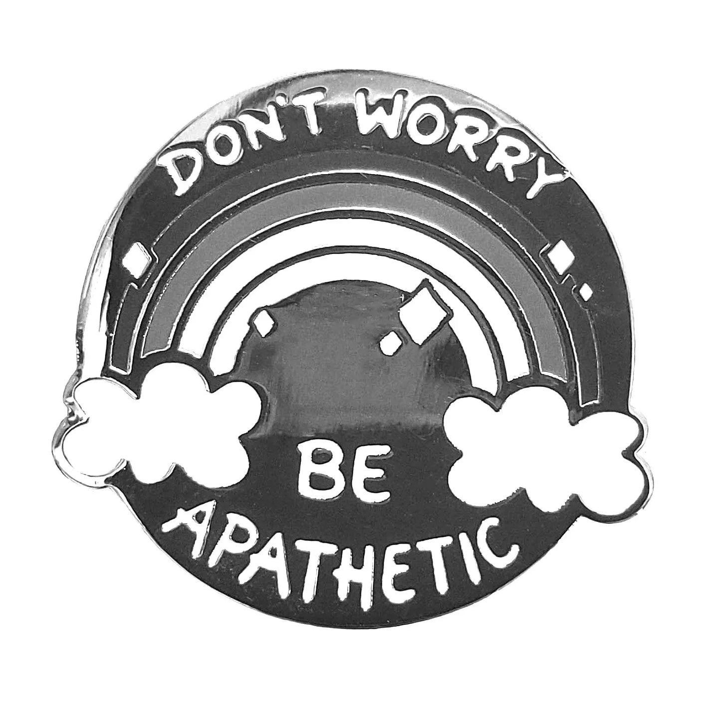 Don't Worry, Be Apathetic Golf Ball Marker - GOLF LEAGUE