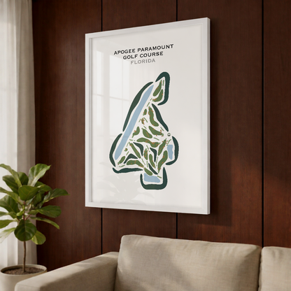 Apogee Paramount Golf Course, Florida - Printed Golf Courses