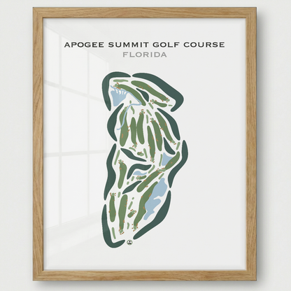 Apogee Summit Golf Course, Florida - Printed Golf Courses