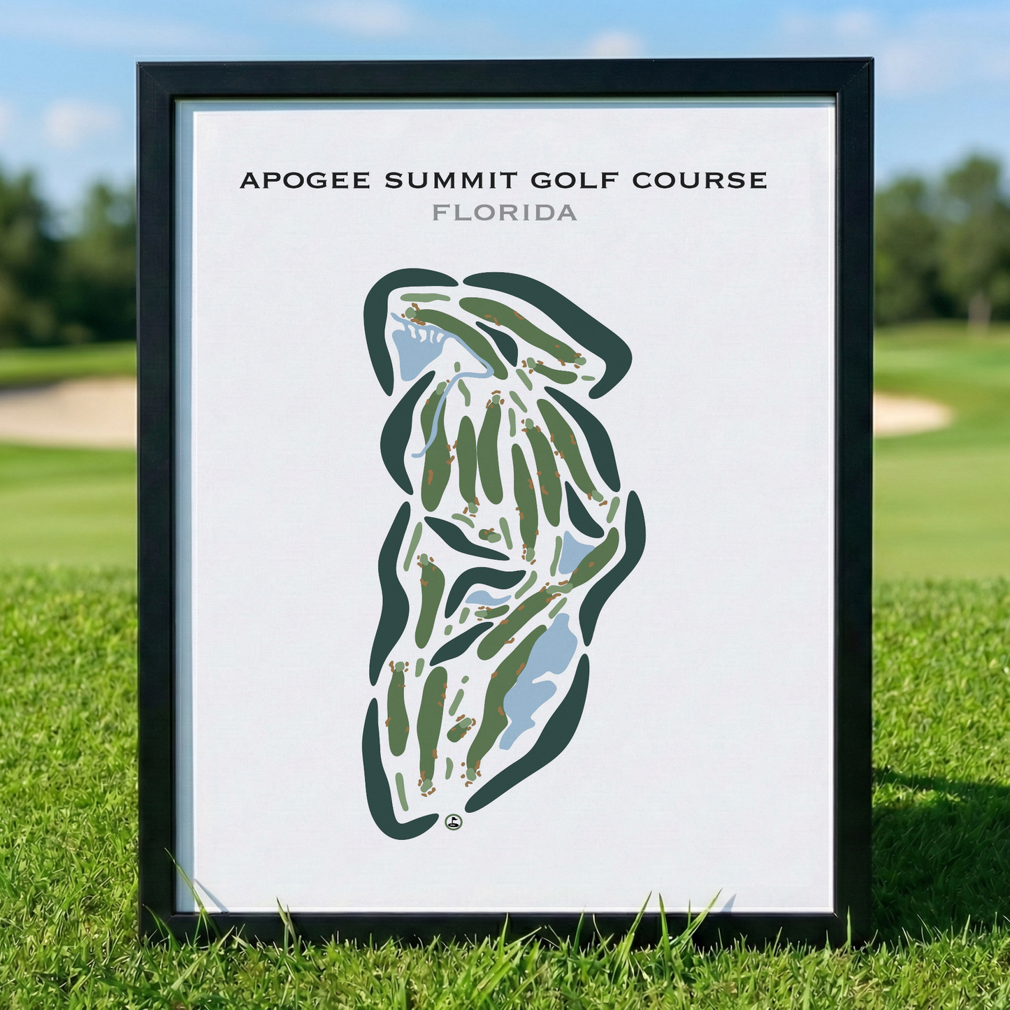 Apogee Summit Golf Course, Florida - Printed Golf Courses