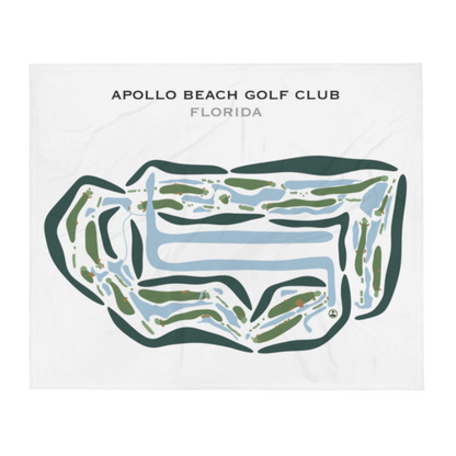 Apollo Beach Golf Club, Florida - Printed Golf Courses