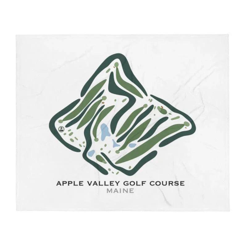 Apple Valley Golf Course, Maine - Printed Golf Courses