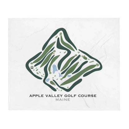 Apple Valley Golf Course, Maine - Printed Golf Courses