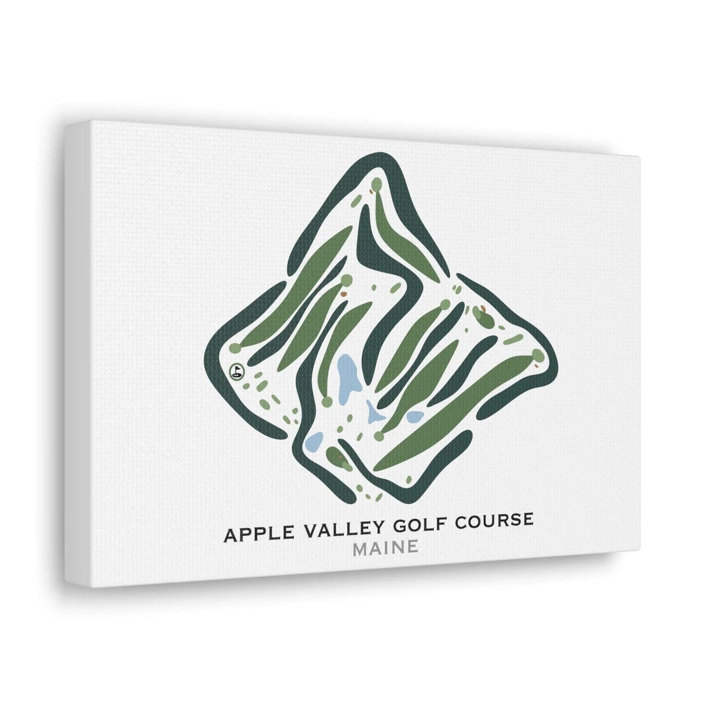 Apple Valley Golf Course, Maine - Printed Golf Courses