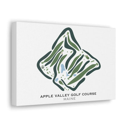 Apple Valley Golf Course, Maine - Printed Golf Courses