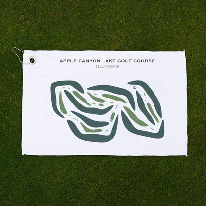 Apple Canyon Lake Golf Course, Illinois - Printed Golf Courses