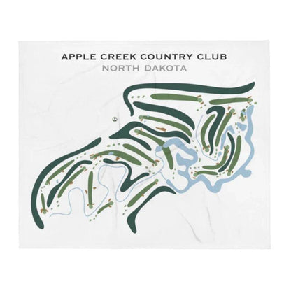 Apple Creek Country Club, North Dakota - Printed Golf Courses