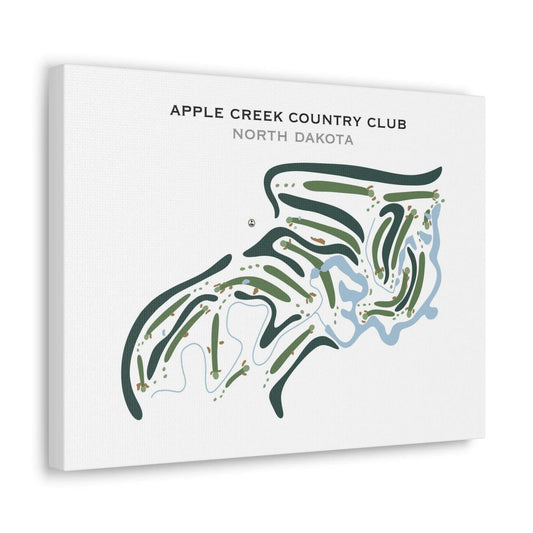 Apple Creek Country Club, North Dakota - Printed Golf Courses