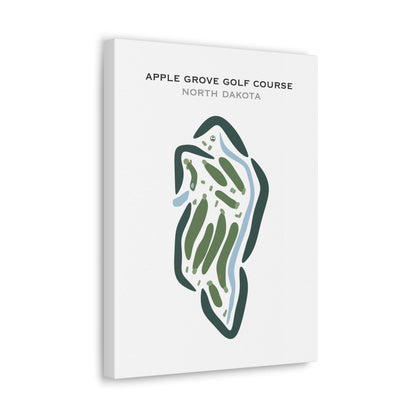 Apple Grove Golf Course, North Dakota - Printed Golf Courses