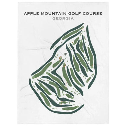 Apple Mountain Golf Course, Georgia - Printed Golf Courses