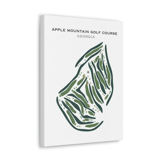 Apple Mountain Golf Course, Georgia - Printed Golf Courses