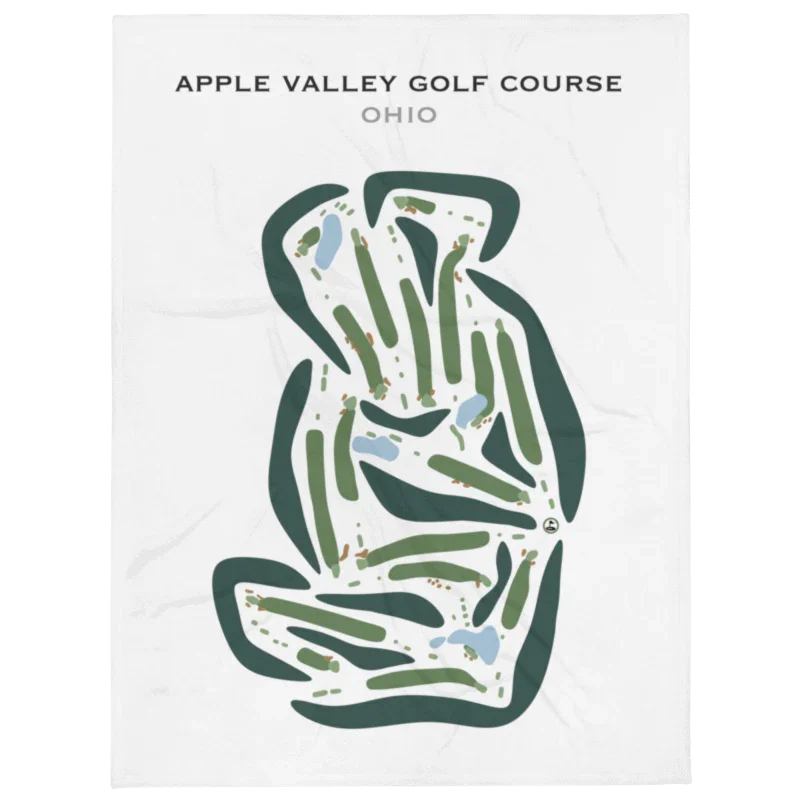 Apple Valley Golf Course, Ohio - Printed Golf Courses