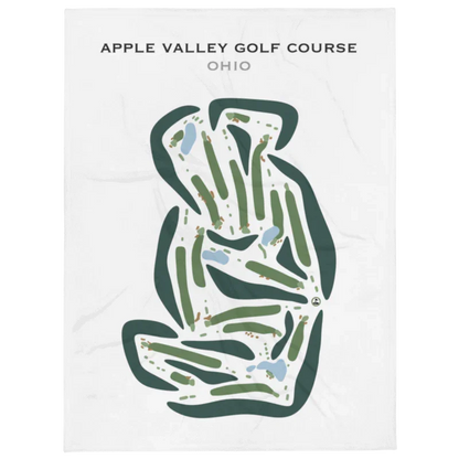 Apple Valley Golf Course, Ohio - Printed Golf Courses