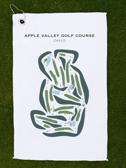 Apple Valley Golf Course, Ohio - Printed Golf Courses