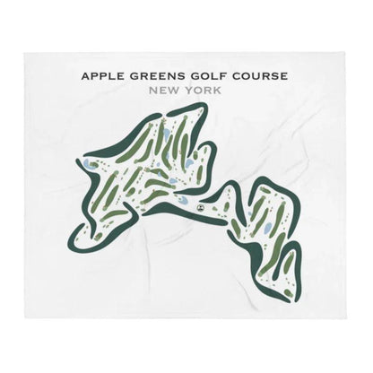Apple Greens Golf Course, New York - Printed Golf Courses